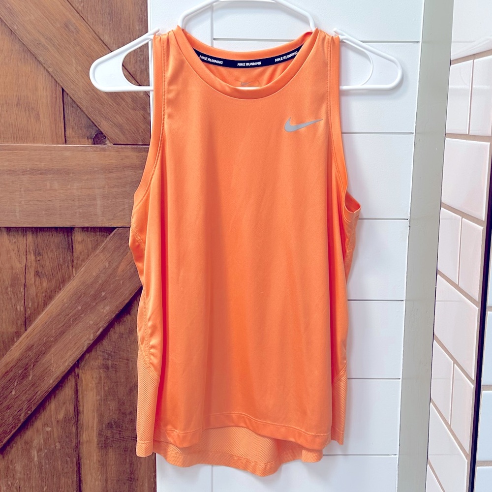 Nike Women's Orange Tank Top